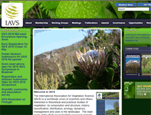 Tablet Screenshot of iavs.org